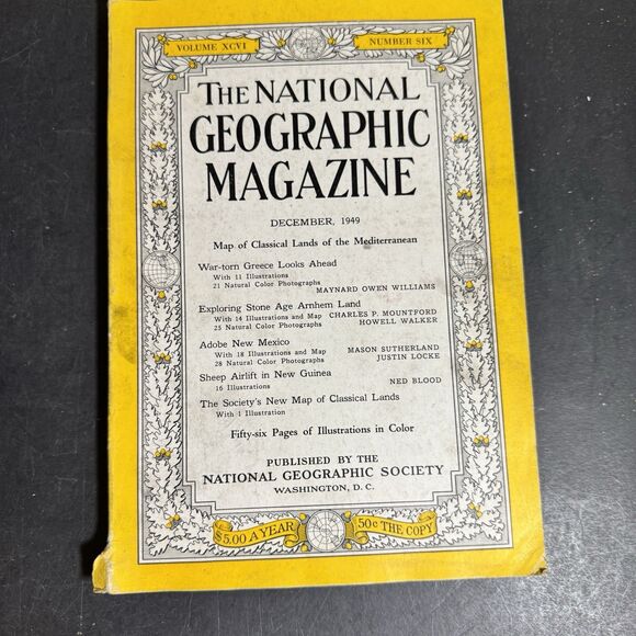 National Geographic 1949 [Book 263] - Picture 5 of 8